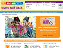 Tablet Screenshot of allgacamps.org